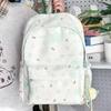 Schoolbag Korean Version Ins High-value Backpack, Junior High School and Junior High School Schoolbag, Casual Fresh and Sweet Large-capacity Backpack.