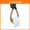 Paper Toilet Rope Holder Vintage Wall Mounted Toilet Roll Holder Hemp Hook Metal