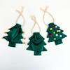 2026 New Atmosphere Christmas Tree Shaped Drawstring Gift Bags Christmas Tree Decoration Gift Bags