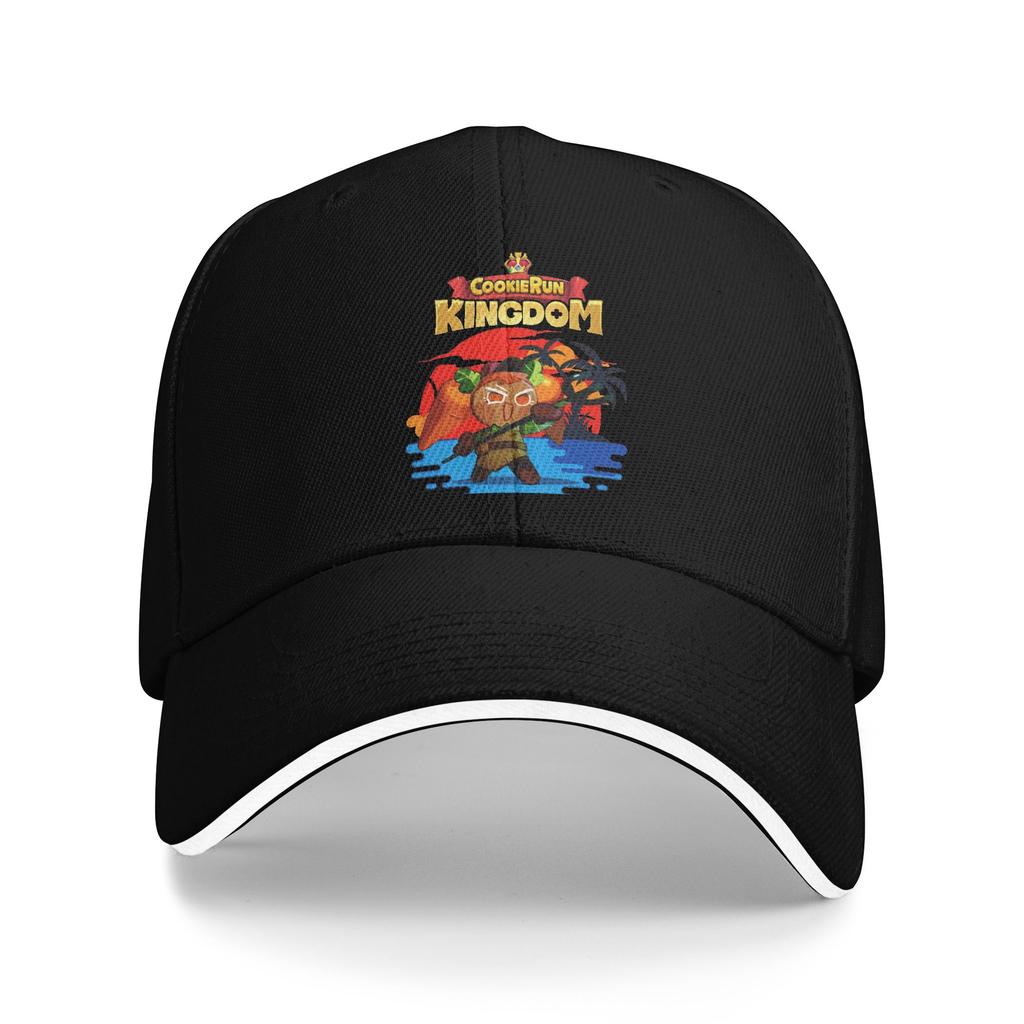 Shadow Milk Cookie Baseball Caps Fashion Cookie Run Kingdom Sandwich Hat Unisex Women Adjustable Headwear Outdoor