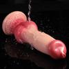 Realistischer Riesen-Hundeknoten-Dildo Sexspielzeug für Frauen S/M/L/XL/XXL Tierpenis Analplug Prostata Weicher Saugfuß Erwachsenenprodukt 18+