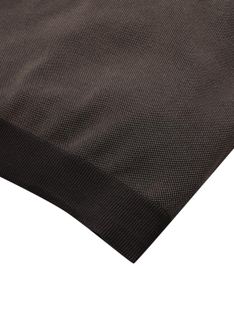 OLZEN Men'S Short Sleeve Pique Thierry Knit_Zog2Et1301Dbr