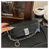 Tooxika Personalized Lock Chain Bag Women's Bag New Fashion Shoulder Bag Simple Messenger Bag