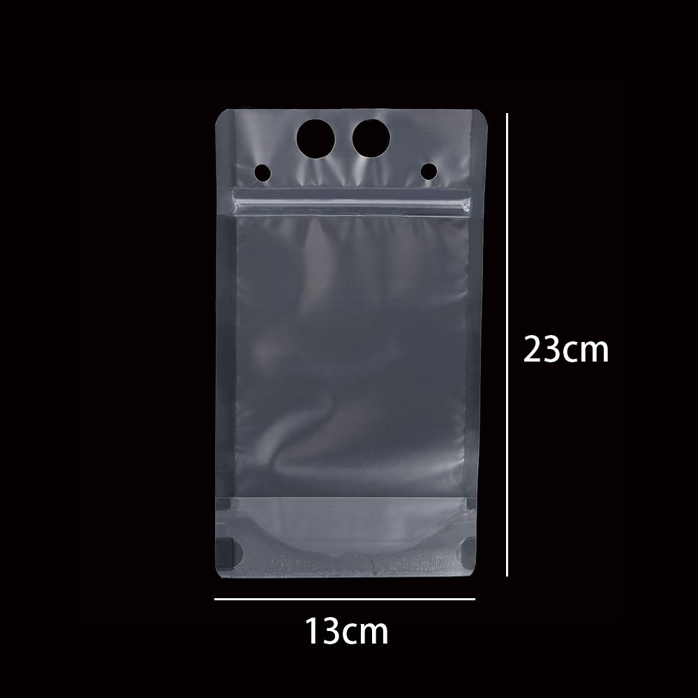 Storage Poly Coffee Beverage Drink 10Pcs Self Sealing Wine Pouch Juice Liquid Packaging Bags Milk Plastic