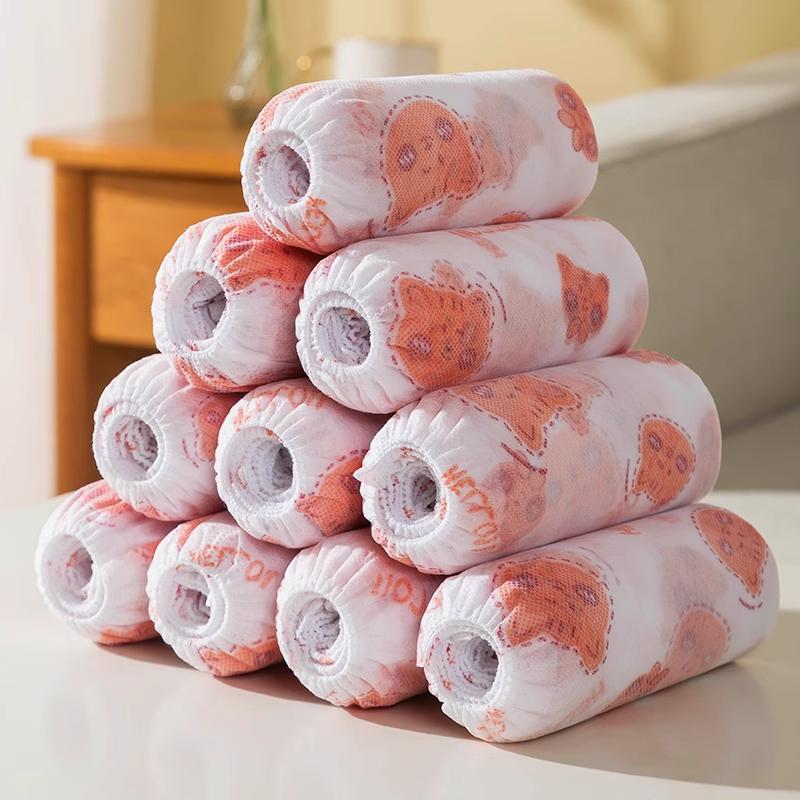 Disposable Non-Slip Indoor Overshoes for Adults and Children - Thickened, Anti-Static, Wear-Resistant, Non-Woven Foot Covers for Guests