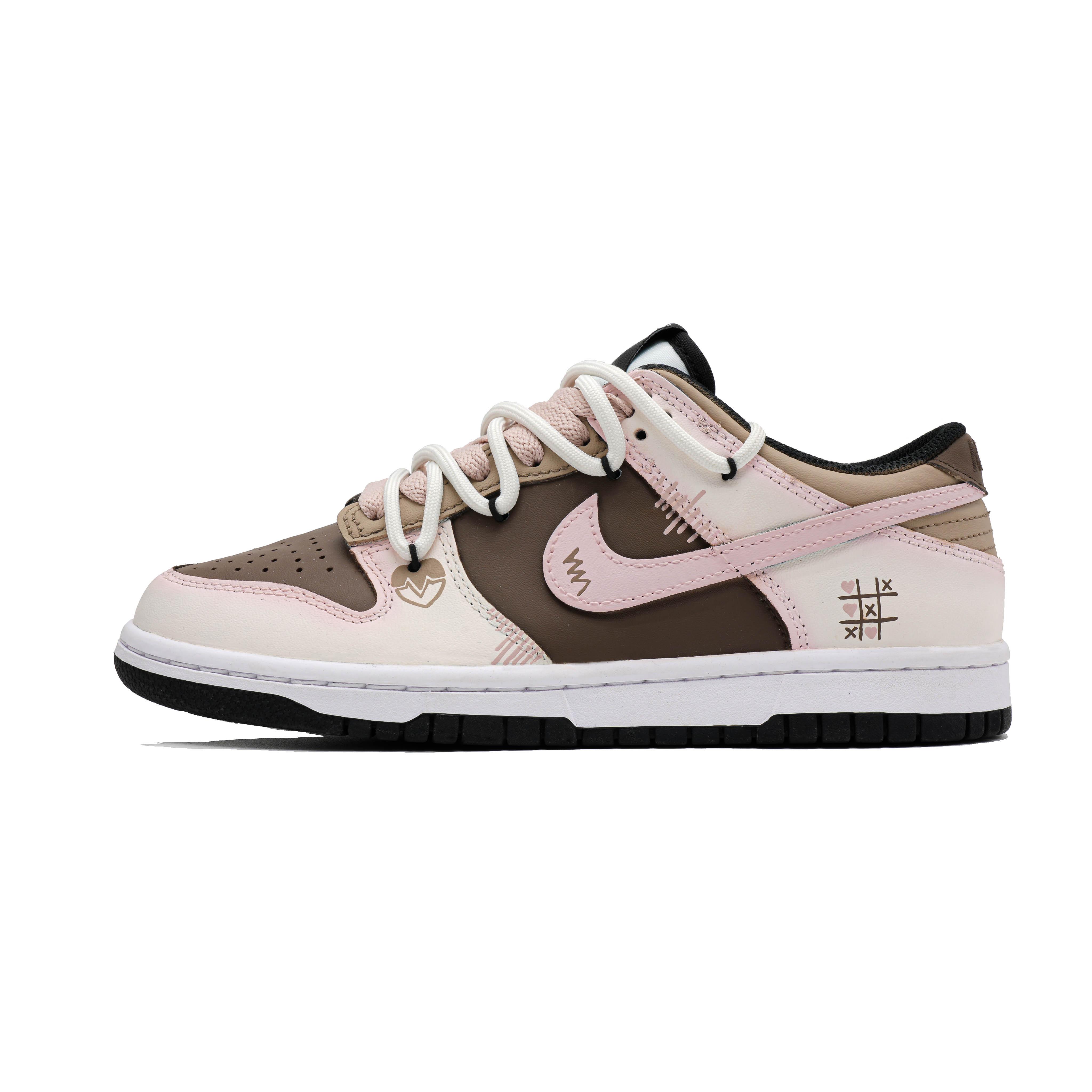 

Nike Dunk Skateboard Shoes Unisex Low top Pink DD1503-101(Team1096-) 38.5