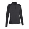 Womens/Ladies Heather Quarter Zip Midlayer