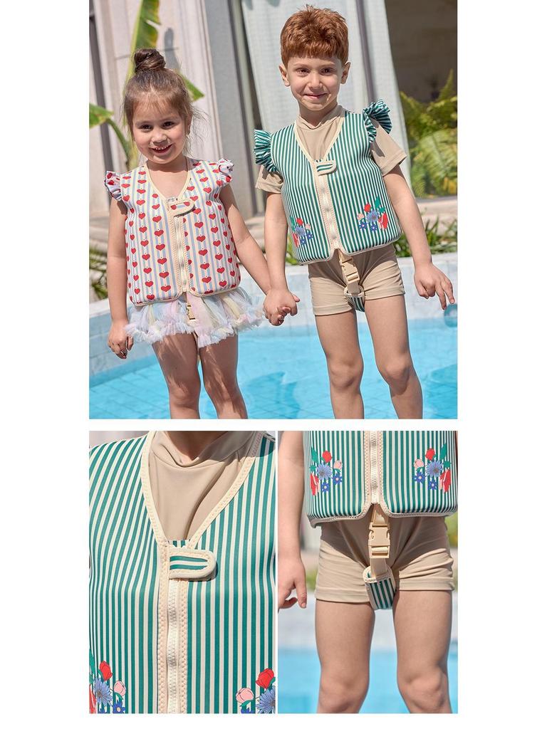 Xiaolu Kids' Buoyancy and Swimming Vest with Foam Arm Circles