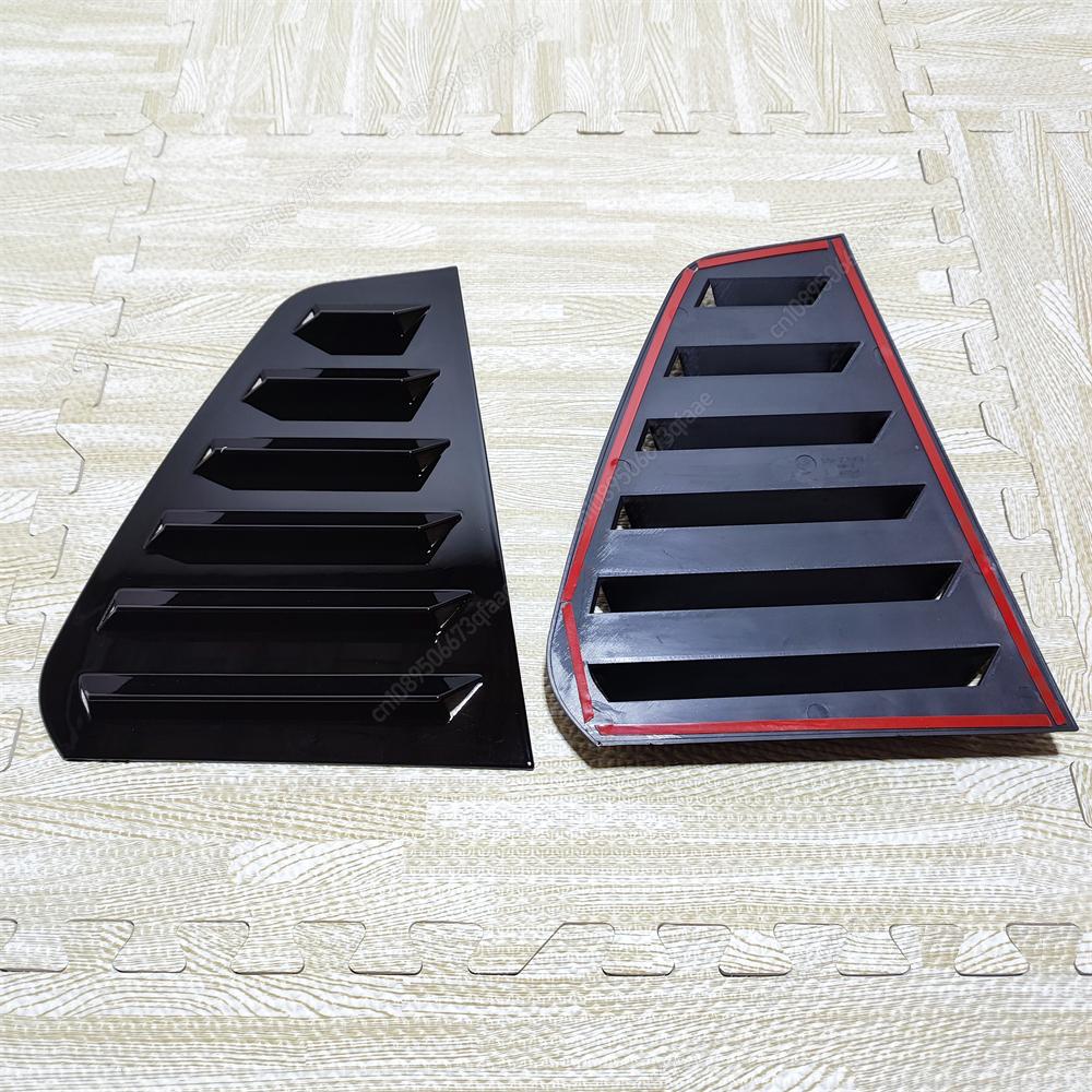 2 Pezzi Deflettori Laterali Posteriori Prese d'Aria Copri Parabrezza Per VW Golf 7 7.5 MK7 MK7.5 GTI GTD TSI TDI R R-Line 2013-2020 Kit Carrozzeria