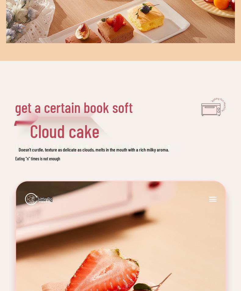 Little Pig 12L Multifunctional Mini Electric Oven for Baking Cakes