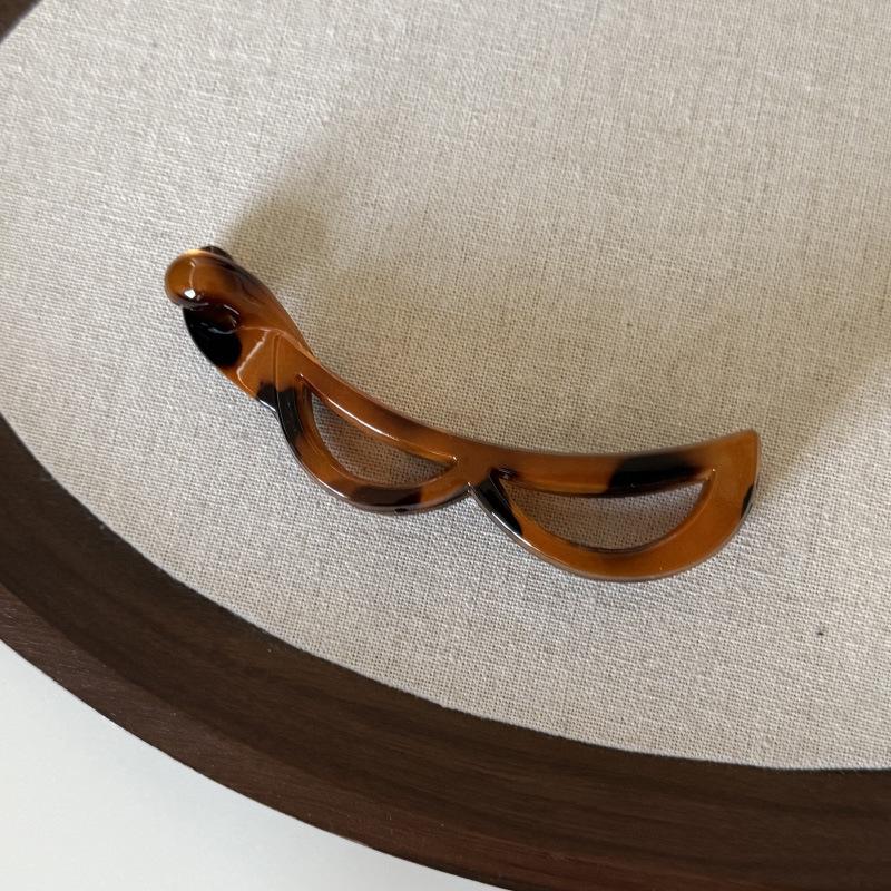 Fermaglio per capelli alla moda a forma di banana per donna, tinta unita, con torsione, per ragazze, con fermaglio per coda di cavallo, accessori per lo styling, copricapo