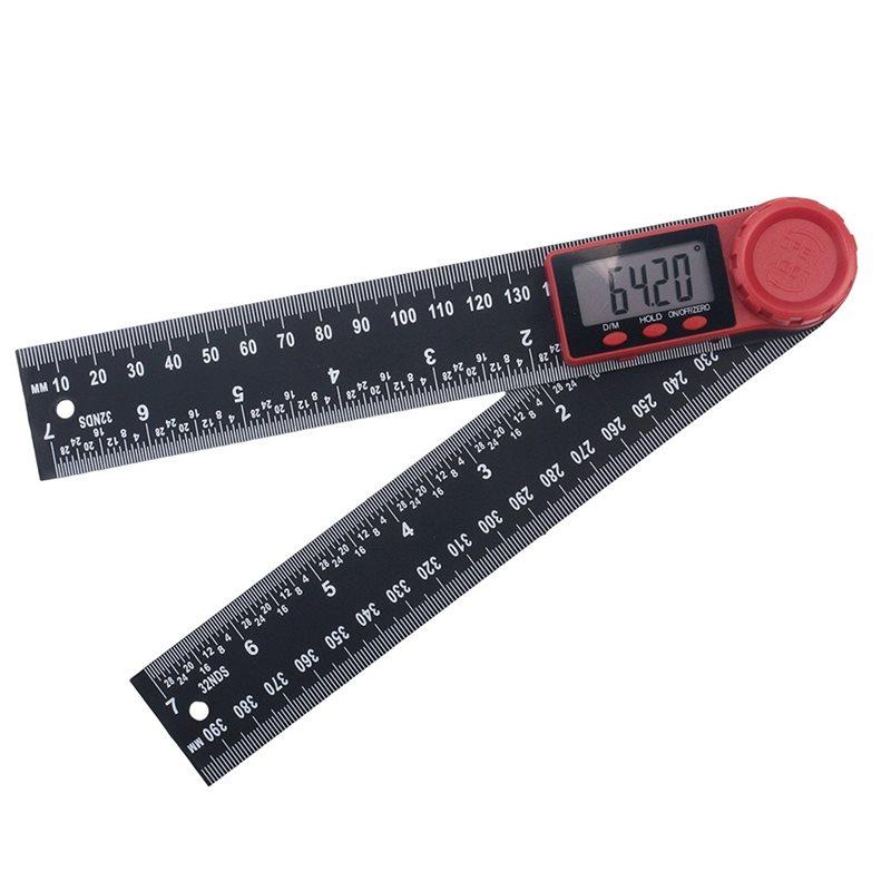 A84E-Цифровой инклинометр-угломер,Цифровой угломер-линейка, С ЖК-дисплеем Для деревообработки и строительства