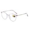 Round Anti Blue Light Reading Glasses Presbyopic Eyeglasses Computer Prescription Eyewear with Degree +1.0~+4.0 Oculos De Grau
