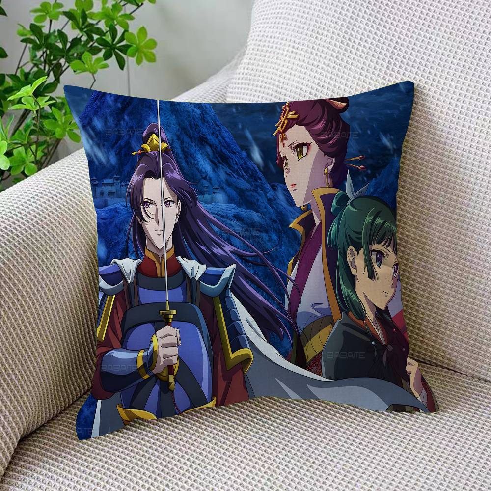 The Apothecary Diaries Anmie Cushion Cover Decorative Pillow Sofa Home Decor Case Pillow Cases