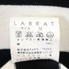 LABRAT Border Pattern Long sleeve Sweatshirts M Black x white Men's Used