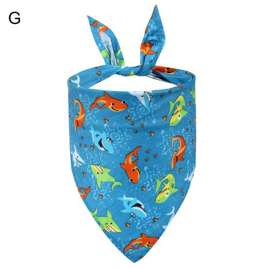 

Полотенце для домашних животных с принтом фруктов, регулируемый треугольный шарф, банданы для кошек и собак