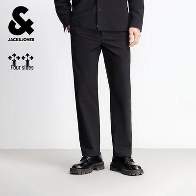 Men's Loose Fit Elastic Waist Casual Pants