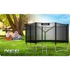Trampolina Ogrodowa 13Ft/404Cm Z Siatką Zewnętrzną I Drabinką Neo-Sport