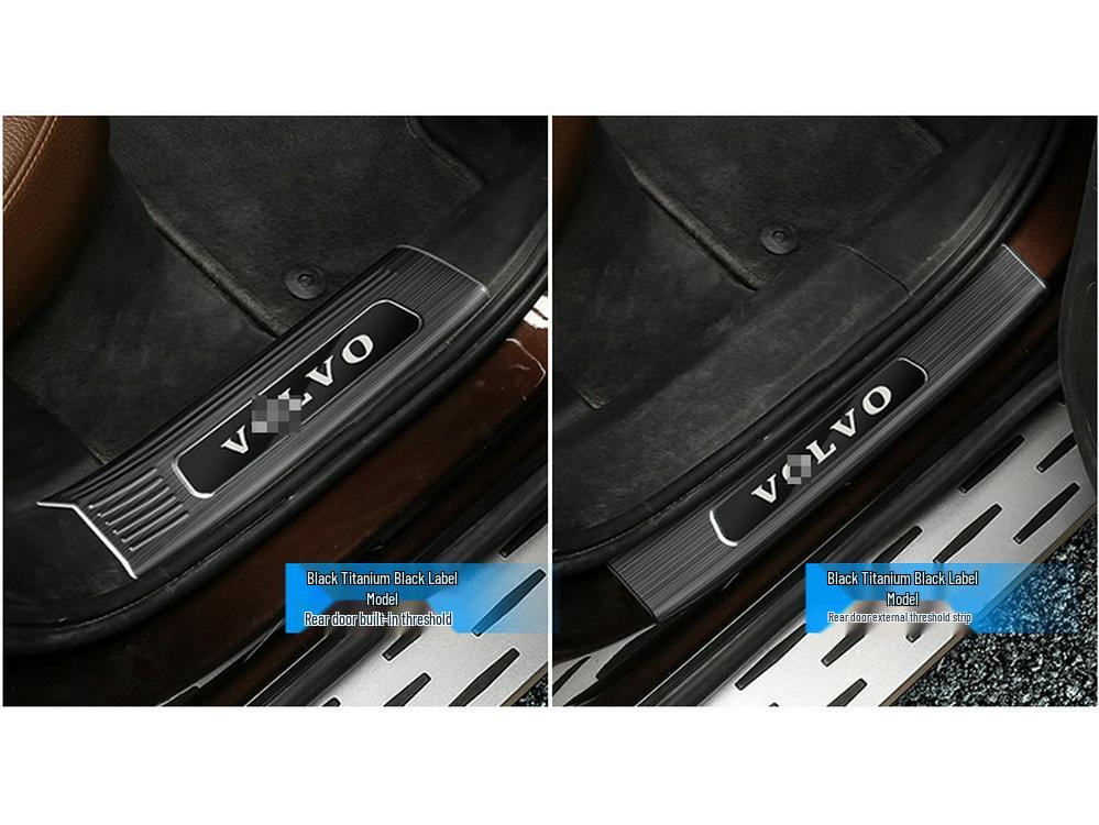 Volvo XC60 Rear Sill Guard (2018-2026) Stainless Steel Trunk Pedal