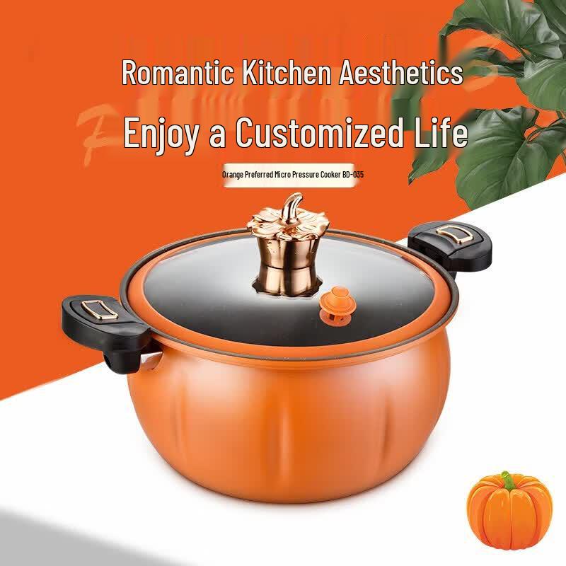 BALDER Orange Micro Pressure Cooker