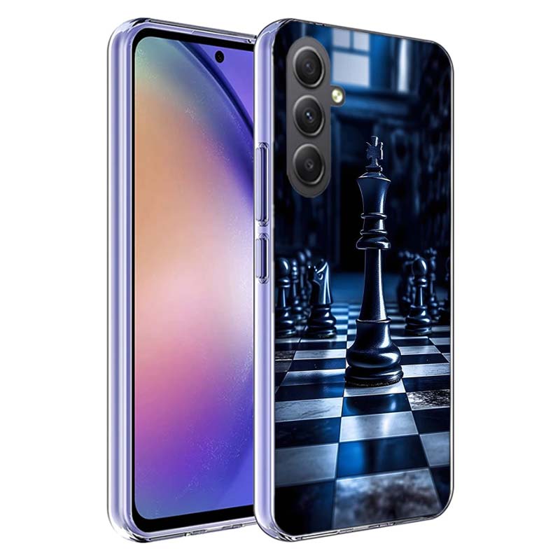 Competitive Chess Game Phone Case for Samsung A17 A37 A57 A07 A16 A26 A36 A56 A06 A02S A12 A22 A32 A52S A04S A14 A24 A34 A54 A03