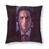 Christian Bale Actor Square Pillowcase Polyester Linen Velvet Creative Decorative Throw Pillow Case Sofa Seater Cushion Cover