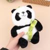 1 Set Cute Stuffed Animal Bear Doll Reversible Design Kawaii Bamboo Tube Panda Kit Plush Toy Children'S Valentine'S Day Gifts