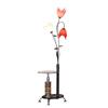 OEING Modern LED Floor Lamp with Floral Design