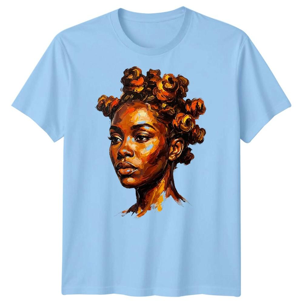 Unisexs Black Art Graphic T Shirt Classic Fit Crewneck Cotton Graphic Tee
