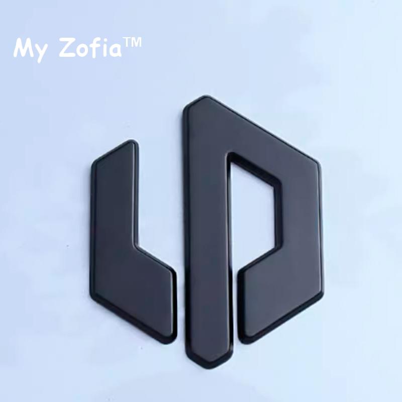 For Leapmotor C10 2024 2025 Car Label Sticker Front Logo Frame Decorative Stickers Cover Exterior ABS Decoration Accessories