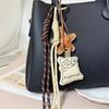 Handmade Nylon Woven Rope Bag Pendant Cute Candy Color Fashion Backpack Handbag Hanging Bags Accessories