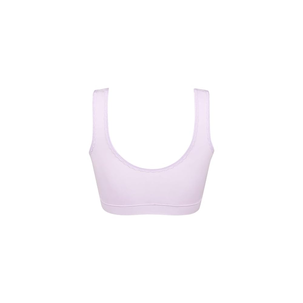 Wing Wacoal Non-Wired Bra - Prevents side spillage of the bust. [Night Up Bra Room] KB3511 PU M