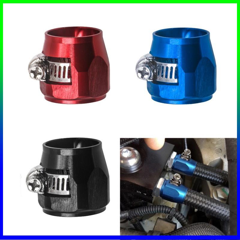 1pc AN4 AN6 AN8 AN10 AN12 Car Hose Finisher Clamp Universal Hose Clamps  Radiator Modified Fuel Pipe Clip Buckle Oil End Finishe
