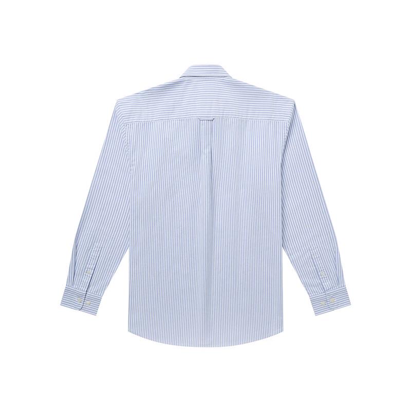 HAZZYS Men's PHIZ Striped Oxford Long-Sleeve Shirt