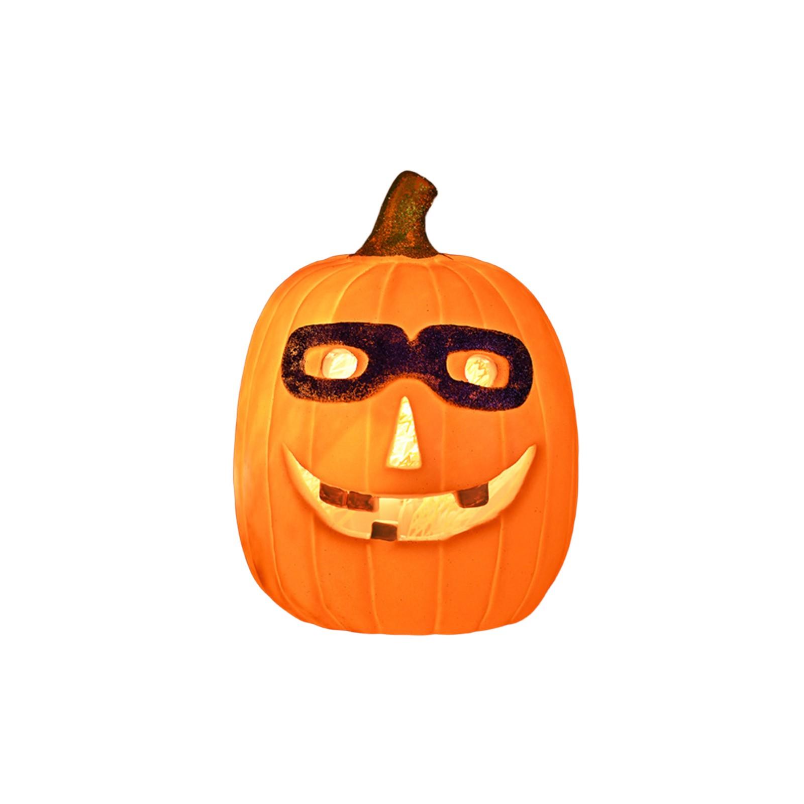 

Hollow Design Pumpkin Halloween Decoration Lamp One Size