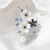 Alloy Rhinestone Peach Branch Brooch Accent Light Luxury Lapel Pin Elegant Versatile Women's Clothing Accessory PD2531