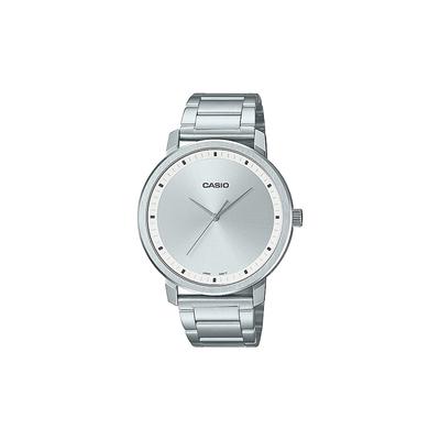 STANDARD Series Quartz Steel Strap Men's Watch Silver Dial MTP-B115D-7EV