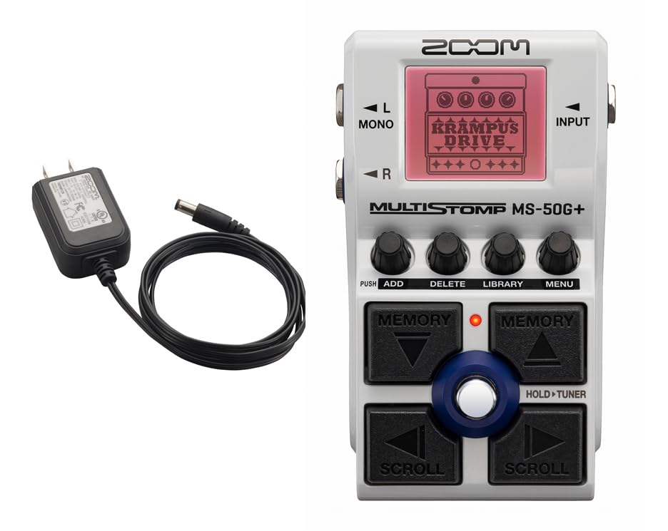 

Купить адаптер для гитарной педали MultiStomp Zoom ZOOM/MS-50G+ [AC set] Мультиэффектор белый