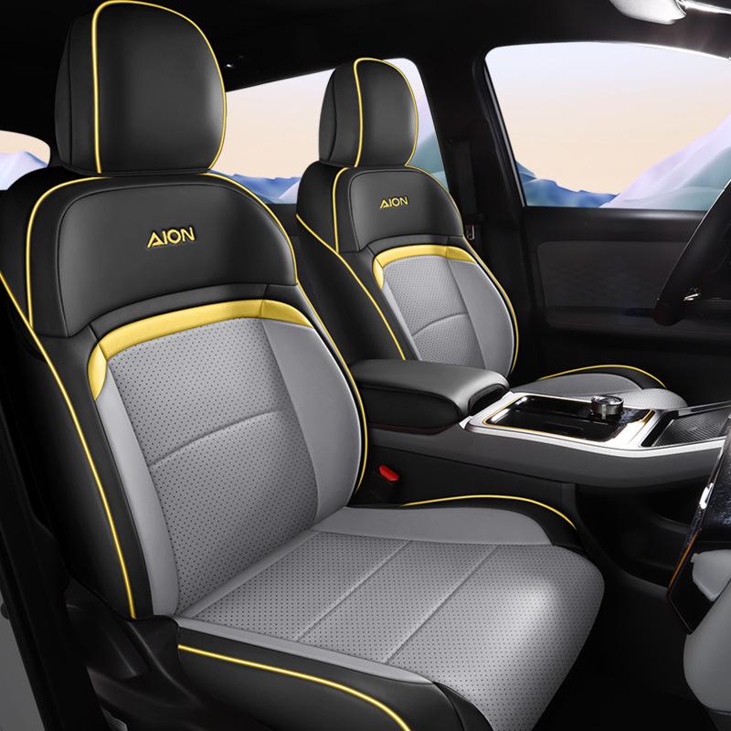 Aion Y Full Leather Car Seat Cushion - All-Season, New Model