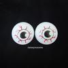 Halloween DIY Ghost Eye Prop: Colorful Bouncing Eyeball Accessory (2.3-4cm)