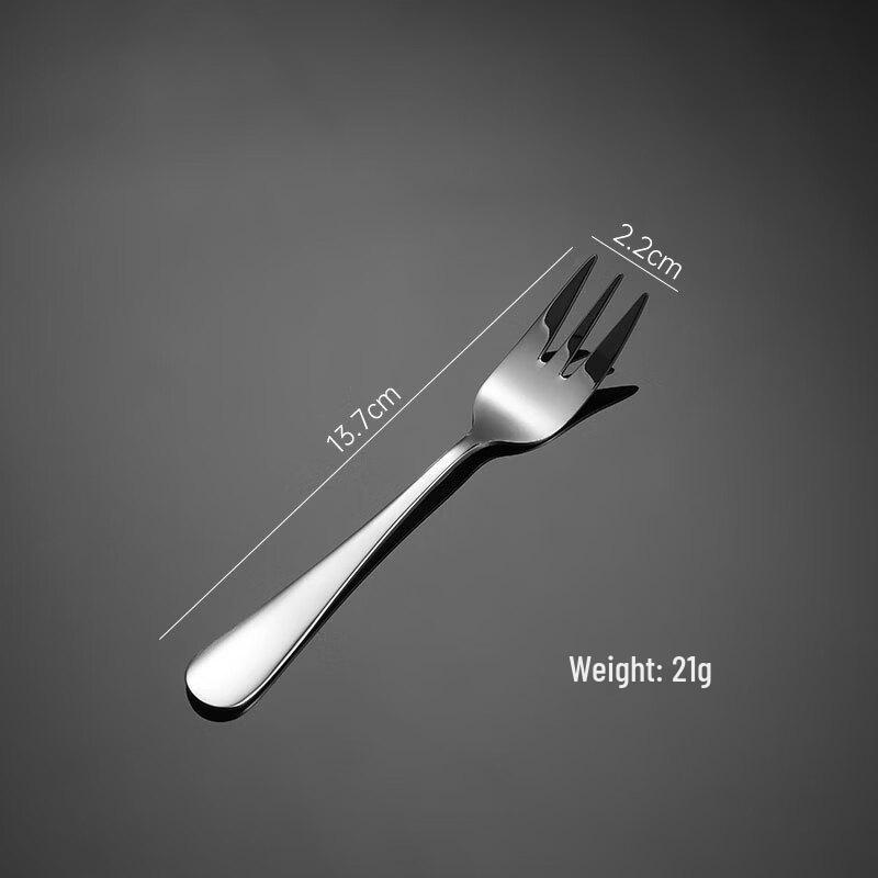 Qianxing 304 Stainless Steel No. 4 Dinner Forks (10-Pack)