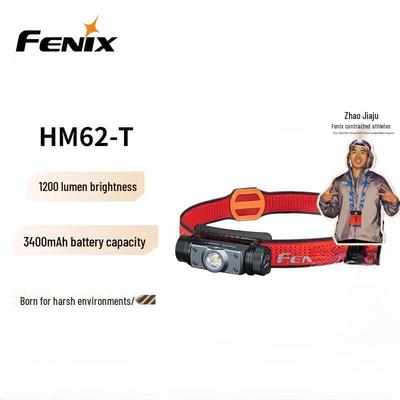 Fenix HM62-T Rechargeable Trail Running Headlamp