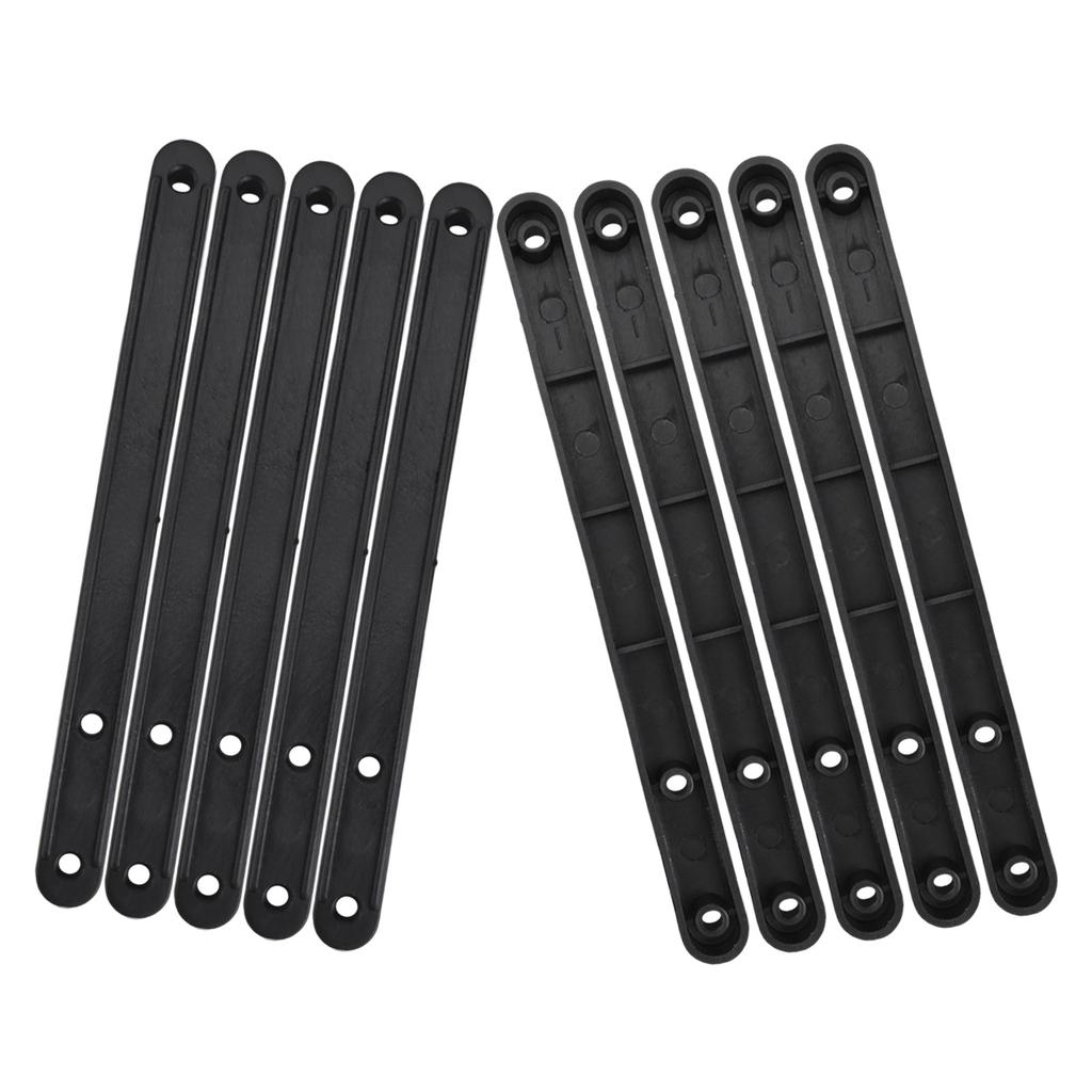 10pcs Drawer Runners 180/235/298mm Plastic Replacement