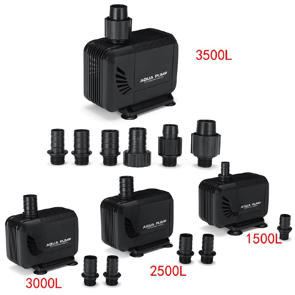 15/35/40/45W Submersible Fish Water Pump Ultra Quiet Pond Aquarium Tank Pool Waterfall Fountain Water Pump AC220V-240V