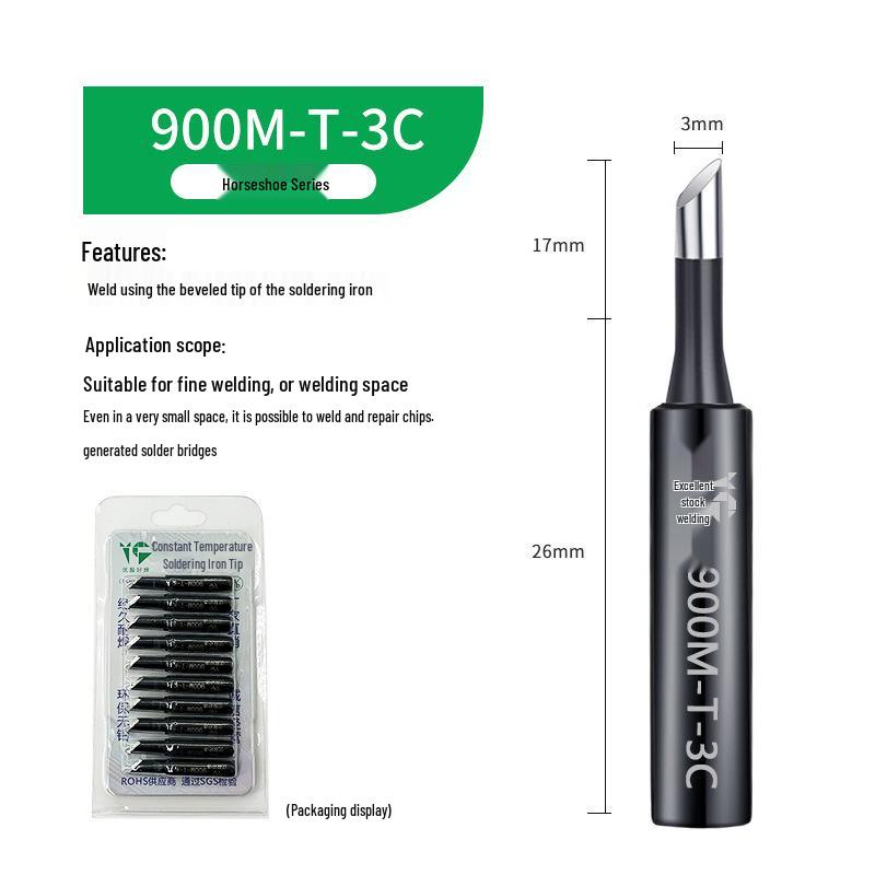 Black King Kong 936 Soldering Iron Tip - Constant Temperature, Internal Heating, Electric Soldering Station Tip.