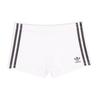 Originals 3-Streifen High Waist Biker Shorts Damen Weiß 4A3H00-100