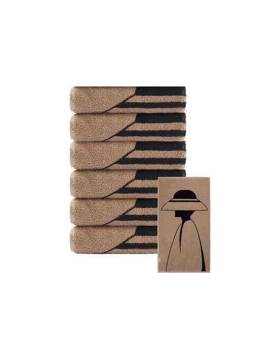 TETO 6P Collection Silhouette Supima Towel 230g Silhouette 230g