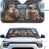 Fashion Cat Car Window Shades Foldable Car Windshield Sunshades Automotive Windshield Sunshades Keep Cool UV Rays Protection for Most Sedan Truck Van