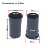 Speaker Bass Reflex Tube, 18mm-144mm, for Audio System Sound Guide, 2in-18in Air Vent Hole, Brand New.