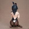 17CM Yokoyama Ishimi Anime Figure Black Bunny Kneeling Action Figure PVC Collectible Doll Model Toy Christmas Festival Gift